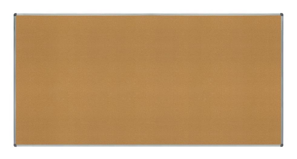 Korková tabule / nástěnka Rocada 6212, 240x120 cm, korková v hliníkovém rámu