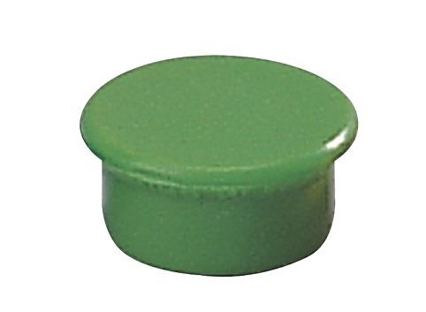 Dahle magnety plánovací, Ø 13 mm, zelené - 8 ks