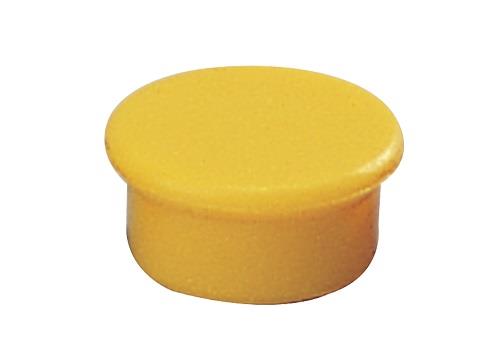 Dahle magnety plánovací, Ø 13 mm, žluté - 8 ks