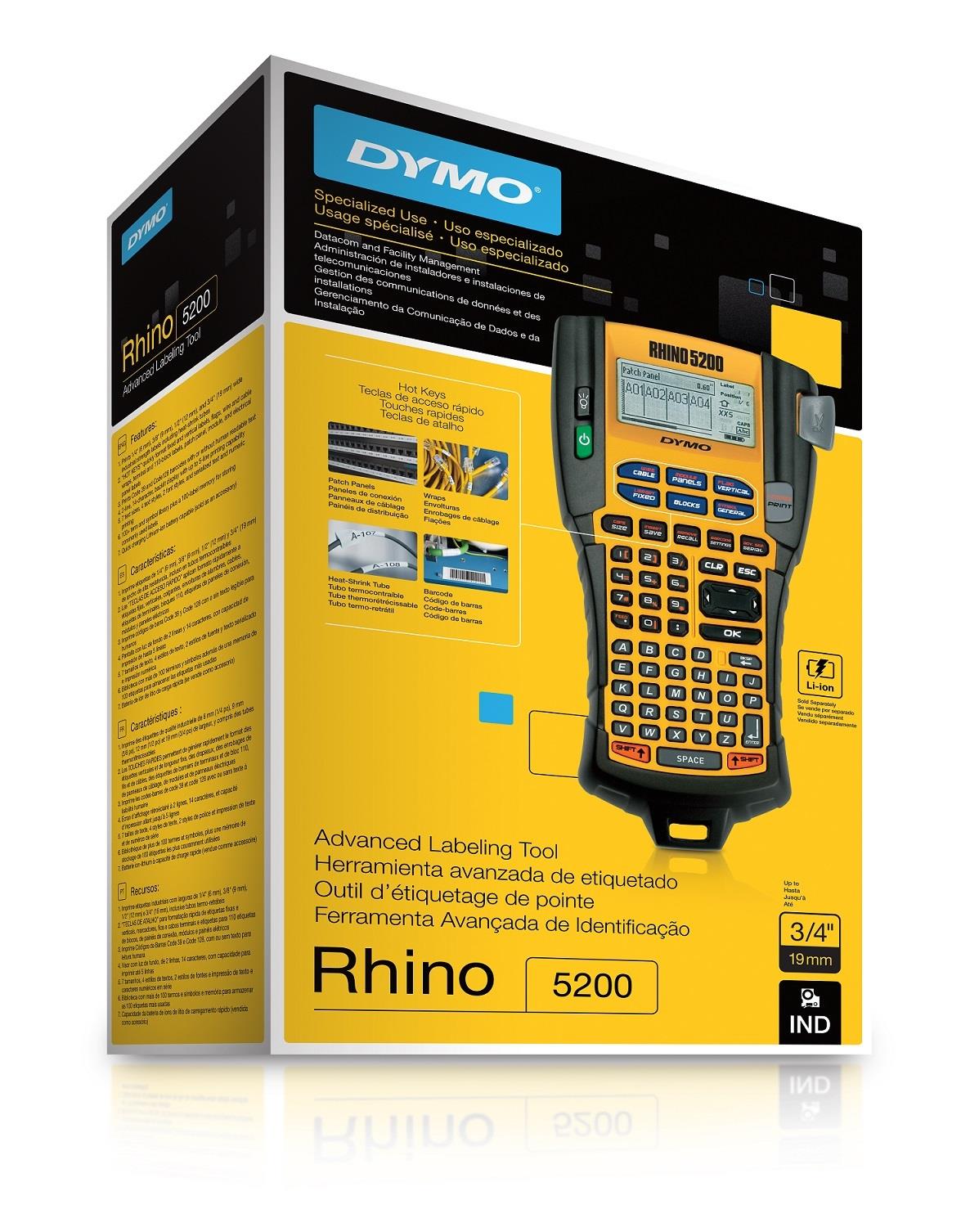 Štítkovač DYMO průmyslový RHINO 5200 - S0841490