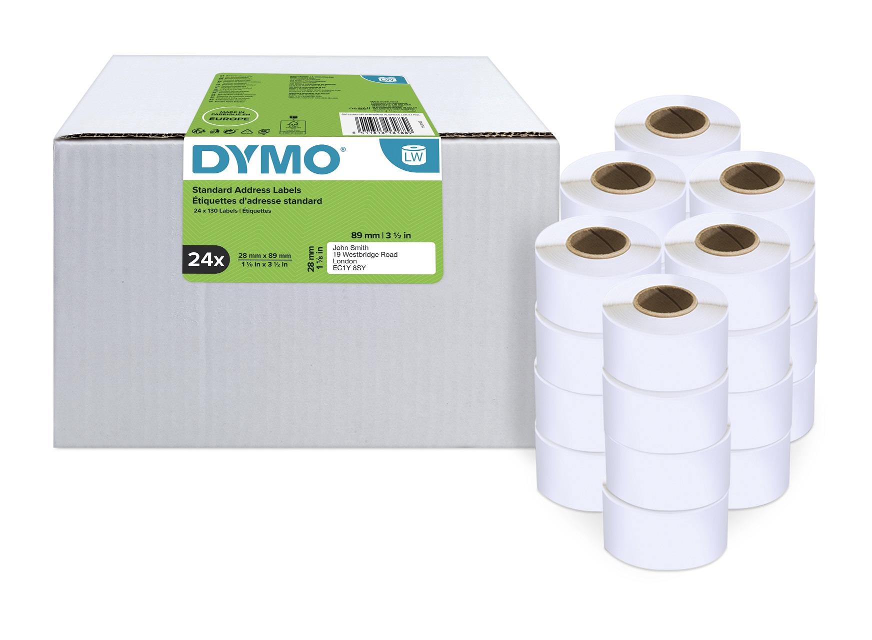 Dymo LabelWriter štítky 89 x 28mm, 24x130, S0722360